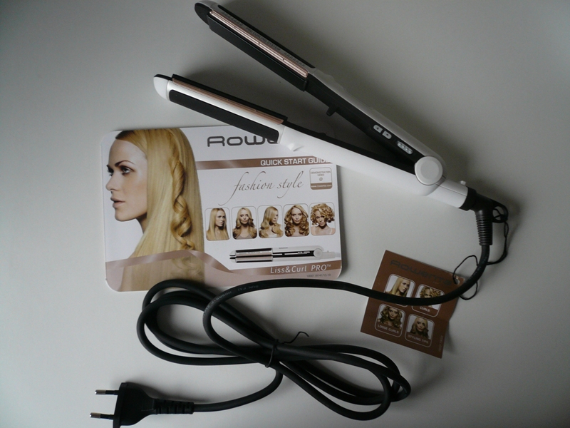 Rowenta SF 6150 Haarglätter Liss Pro: InnenAussen (Teil Curl die & - II) Testreihe
