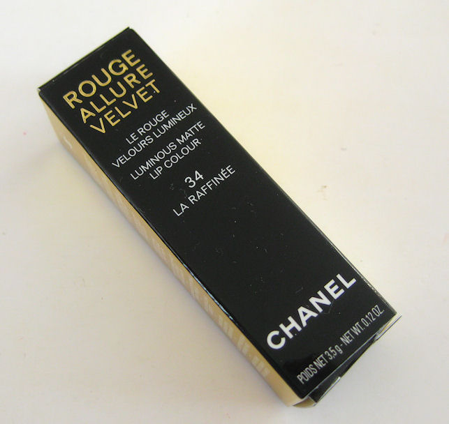 Chanel Rouge Allure Velvet 34 La Raffinée - InnenAussen