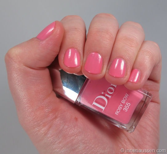 Dior Vernis In 306 Gris Trianon & 355 Rosy Bow