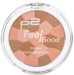 feel good mosaic compact blush