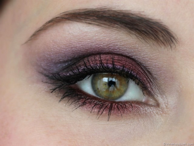 Roselyns Sonntag Smokey Eyes In Weinrot Und Lila Innenaussen