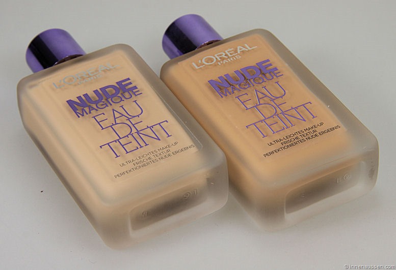 Review & Tragebilder Loreal Nude Magique Eau de Teint - InnenAussen