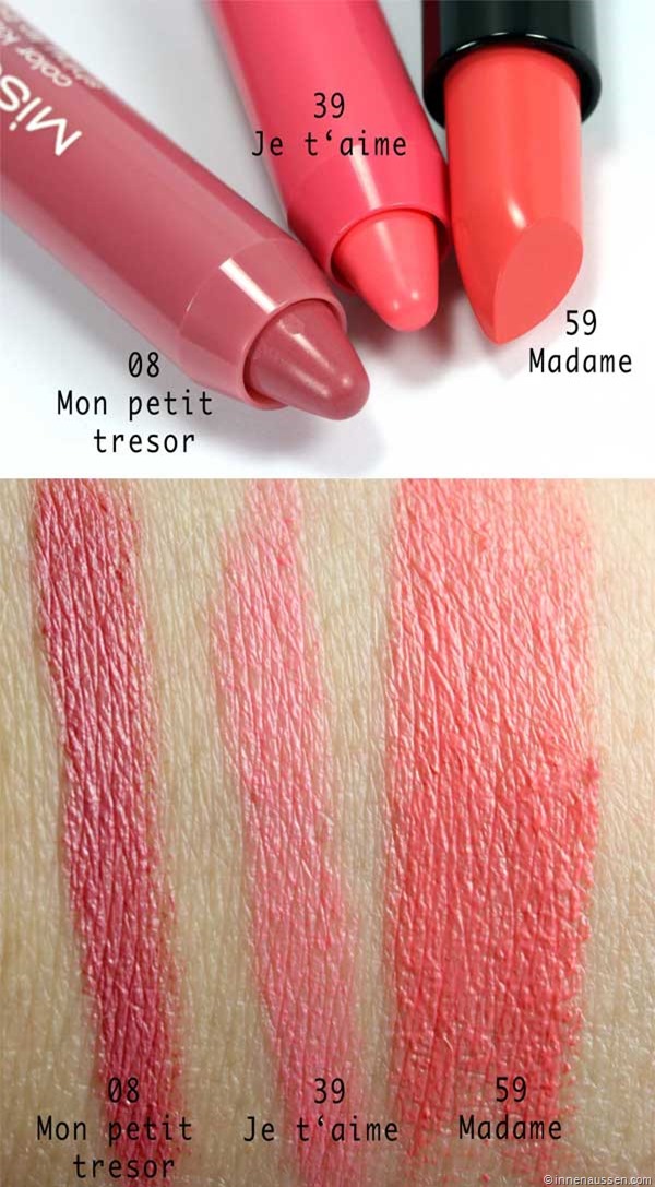 Lippenstift-Misslyn-Swatch