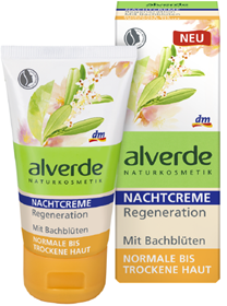 alverde-Bachblüten-Nachtcreme