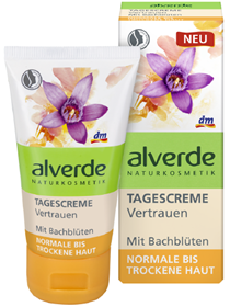 alverde-Bachblüten-Tagescreme