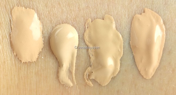 Vergleich-Swatches-Catrice-Foundation