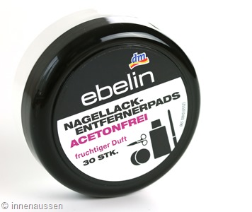 ebelin-Nagellackentfernerpads