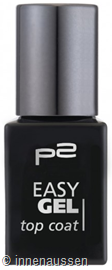 p2 Easy Gel Polish Top Coat InnenAussen