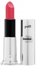 p2 Full Shine Lipstick 020 InnenAussen