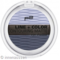 p2 Line Color Contouring Matte Eyeshadow 040 InnenAussen