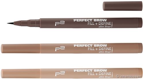 p2 Perfect Brow Fill Define Slim Liner InnenAussen