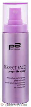 p2 Perfect Face Prep Fix Spray InnenAussen