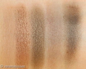 Swatches-Clarins-Lidschattenpalette 002 Pretty Night