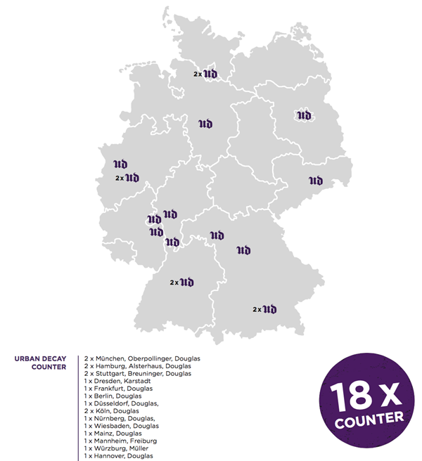 Counter Urban Decay Deutschland Innen Aussen