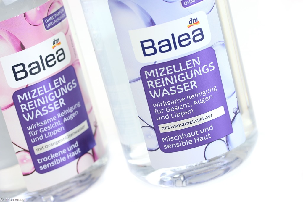 Balea Mizellen-Reinigungswasser für Misch- oder trockene Haut - InnenAussen
