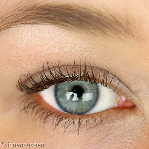 Benefit Tinted Eye Primer Nachher Innen Aussen