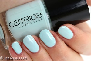 Catrice 113 You r on my mint Swatch Innen Aussen