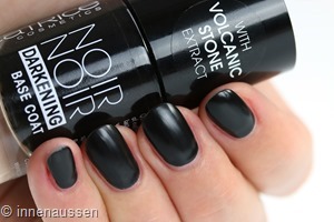 Catrice Noir Darkening Base Coat Swatch Innen Aussen