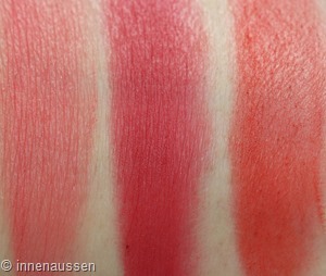 Loreal Indefectible Matt Puder-Lippenstift-InnenAussen Swatches