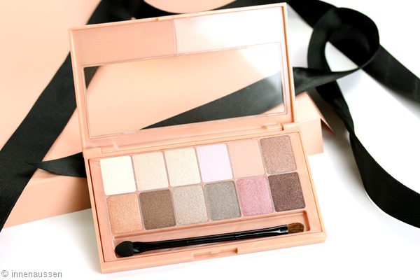 Maybelline The blushed Nudes Lidschattenpalette Innen Aussen