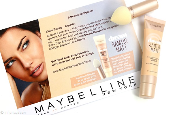 Maybelline Dream Samtig Matt Foundation Innen Ausen 1