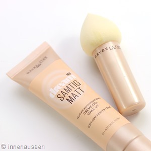 Maybelline Dream Samtig Matt Foundation Innen Ausen