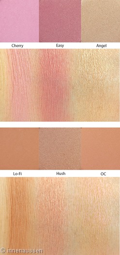 Urban Decay Gwen Stefani Kollektion Blushpalette Swatches Innen Aussen