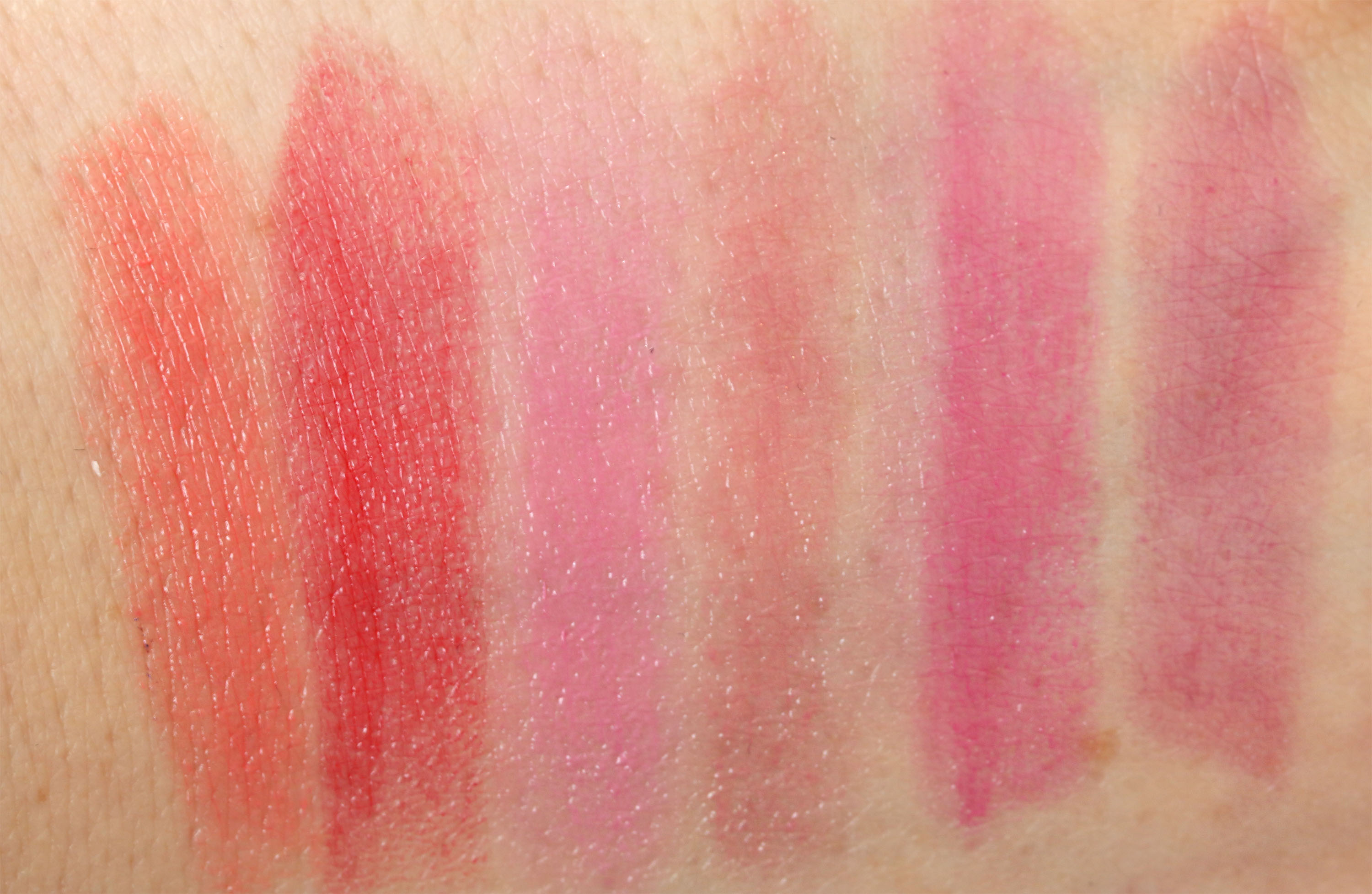 Clinique Pop Glaze Sheer Swatches