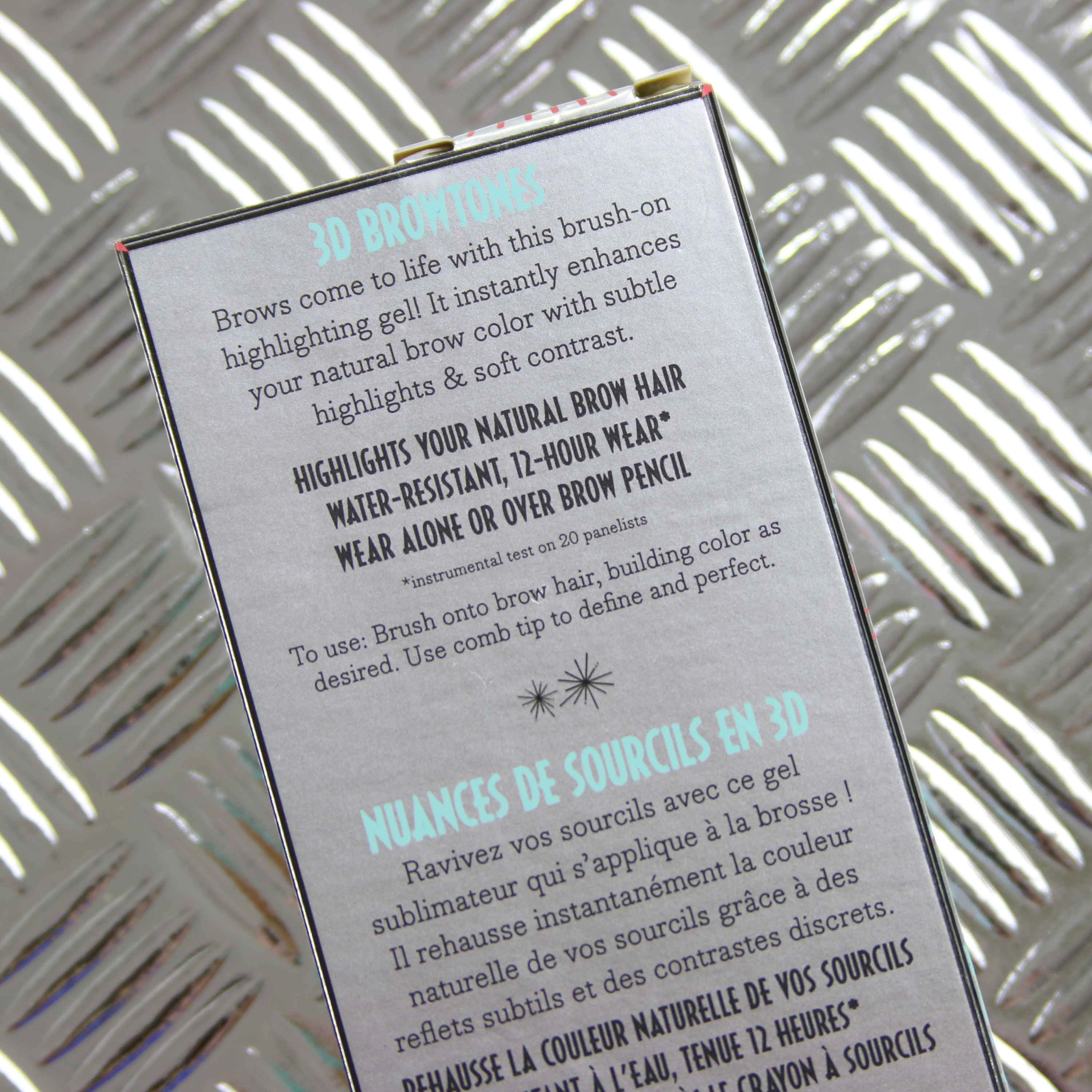 Benefit 3D Browtones Anwendung