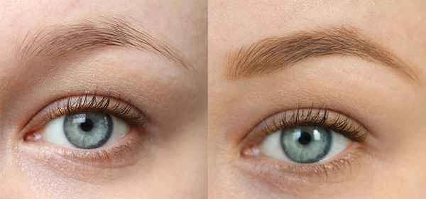 Benefit Goof Proof Brow Pencil Vorher Nachher