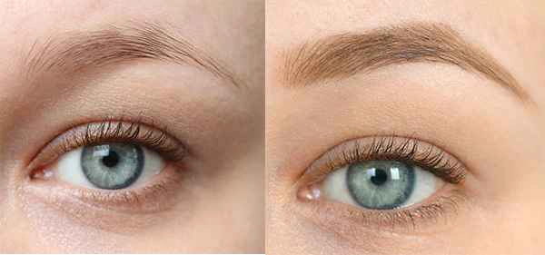 Benefit High Brow Aufgetragen