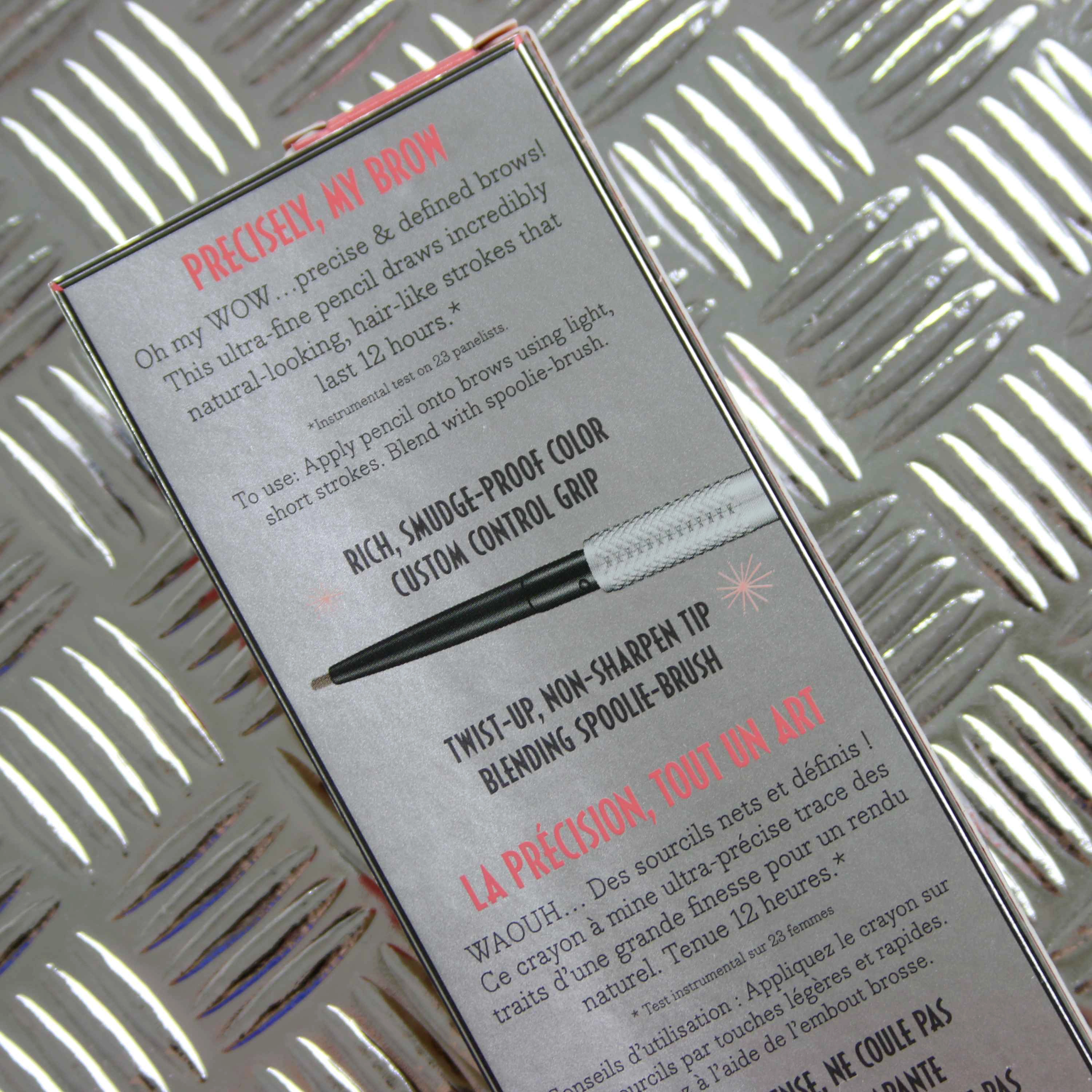 Benefit My Brow Pencil Anwendung