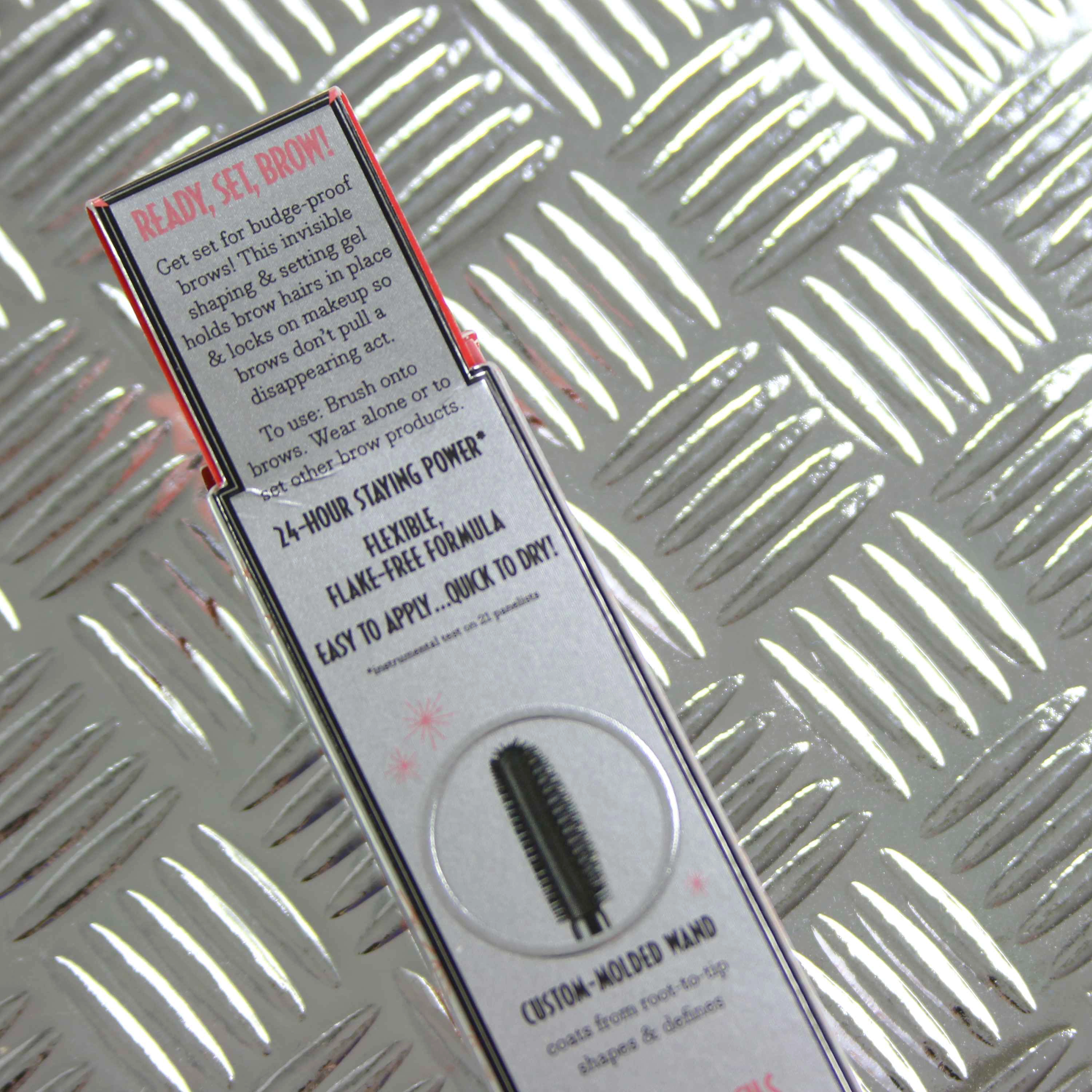 Benefit Ready Set Brow Anwendung