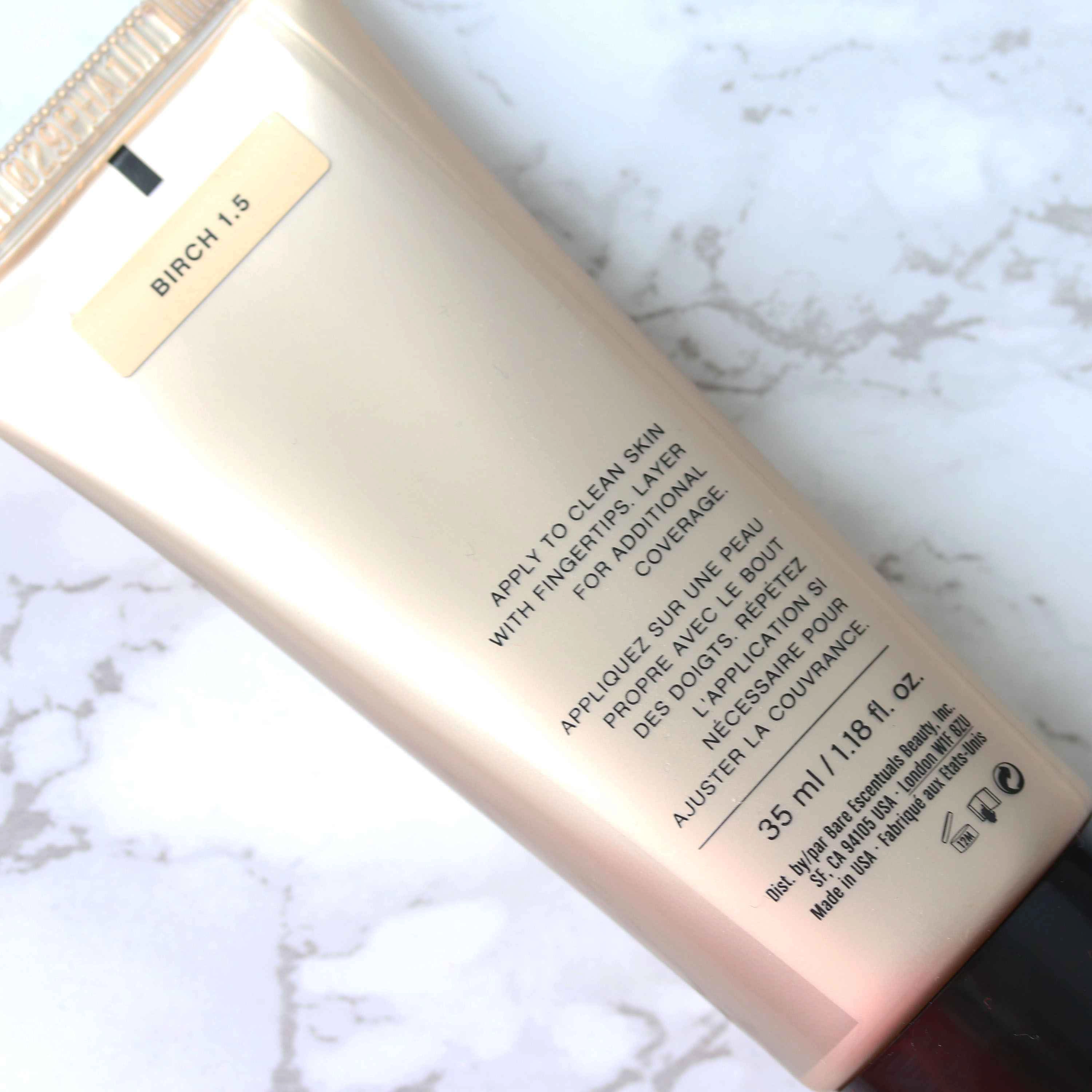 bare Minerals Complexion Rescue Gel Cream Inhalt