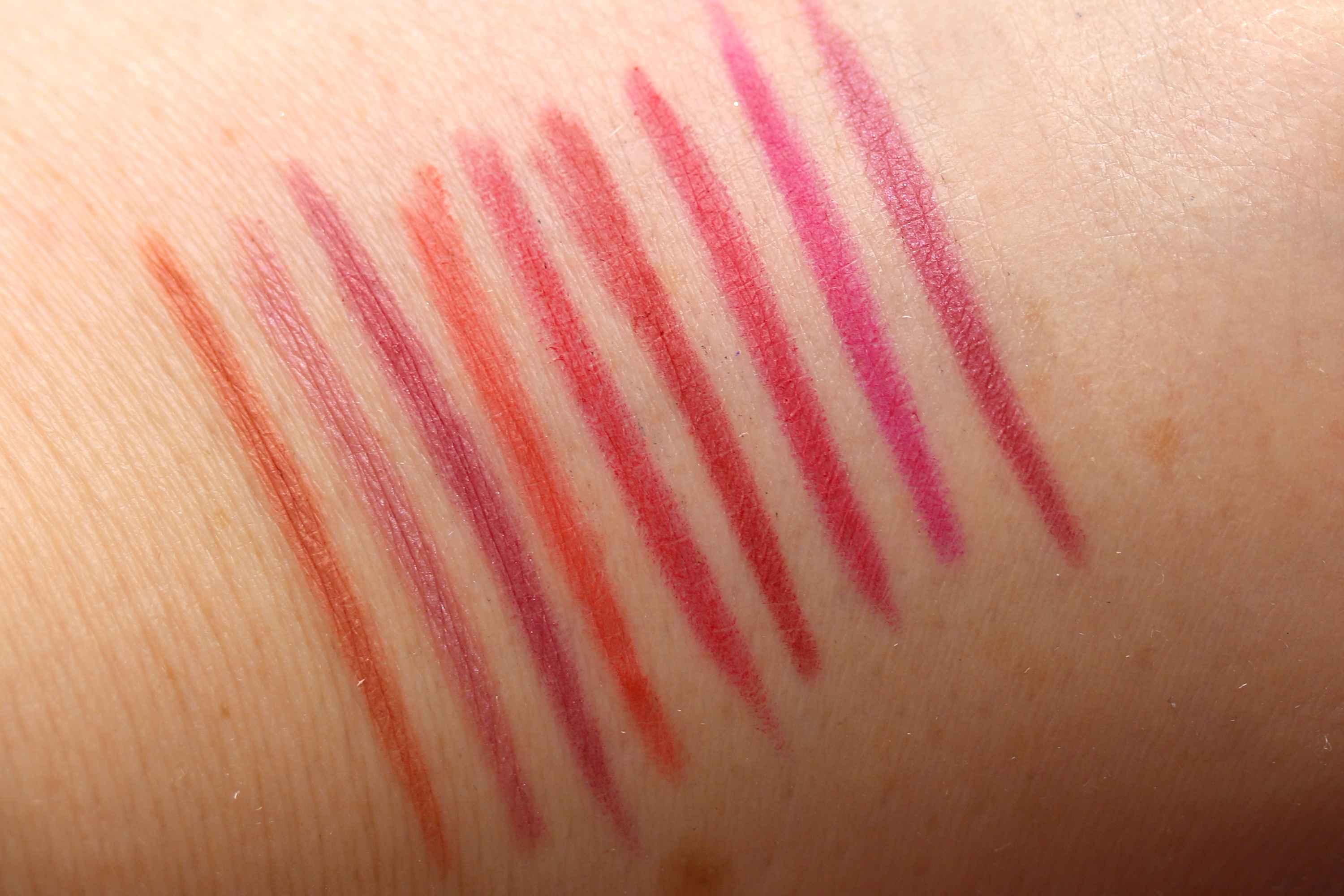 LOV Lip Liner Swatches InnenAussen