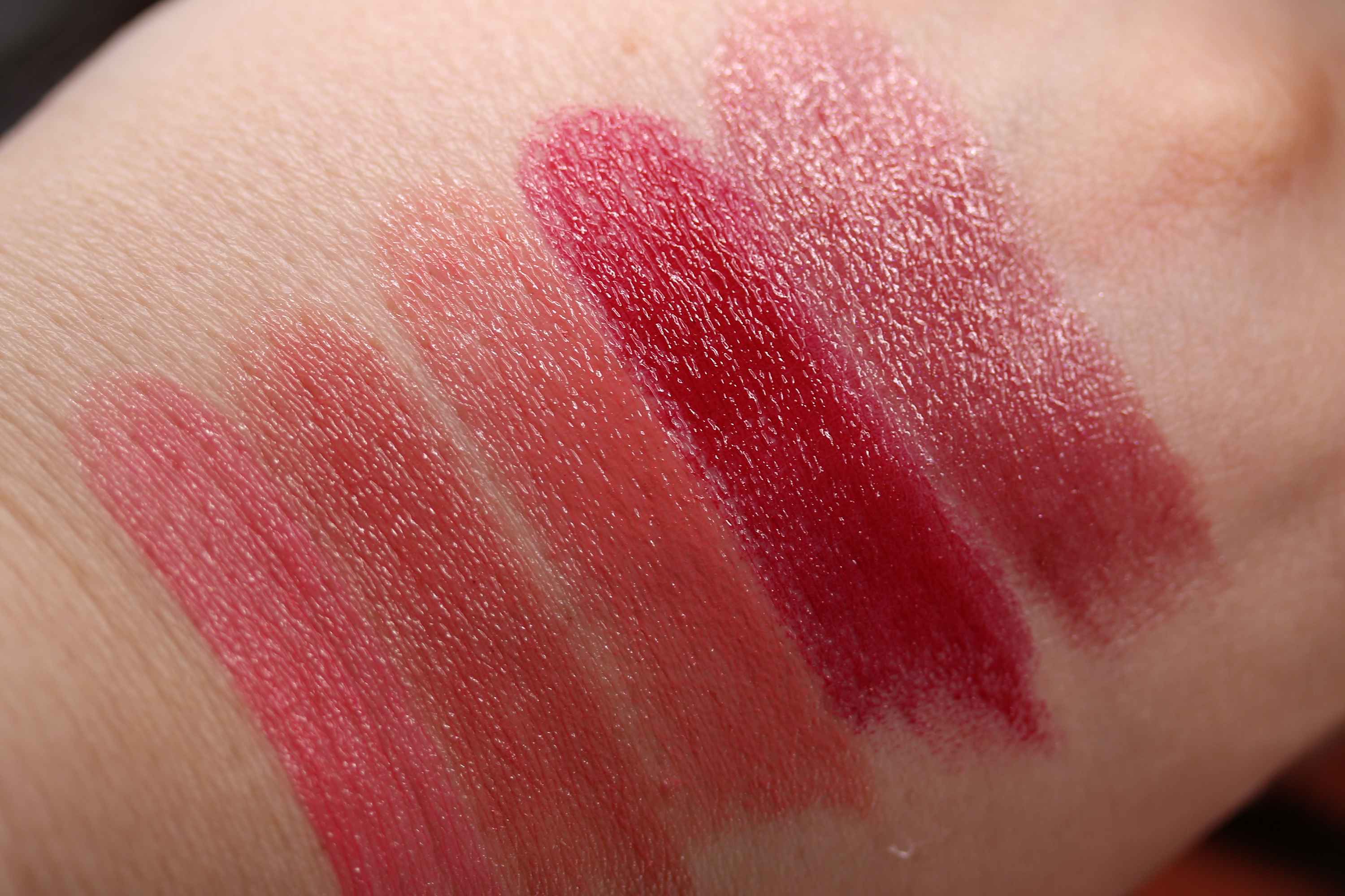 LOV Shine Care Lip Stylo Swatches InnenAussen 1