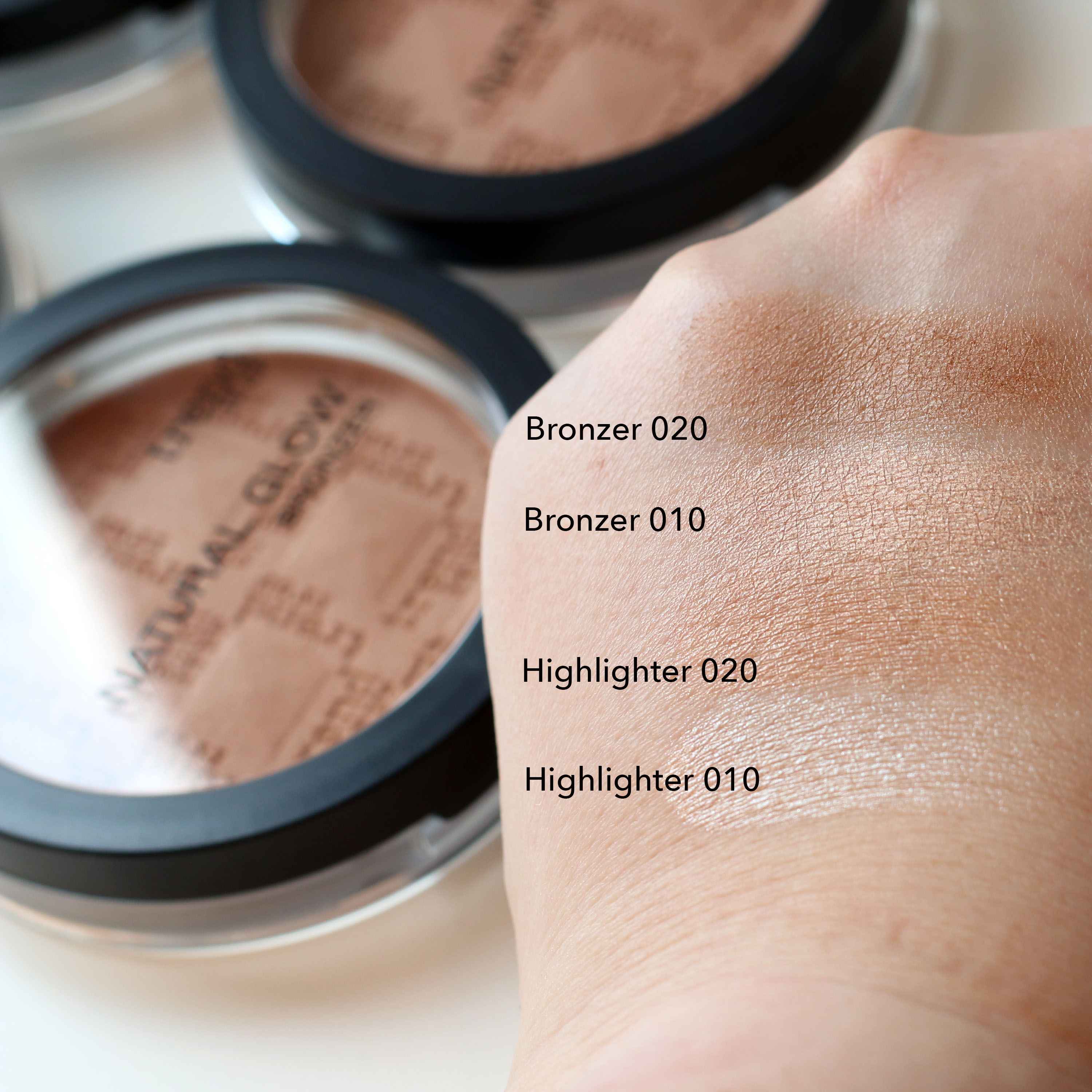 Swatches Highlighter Bronzer trend it Up InnenAussen