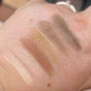 dm trend It Up Swatches Lidschattenpalette 030 InnenAussen