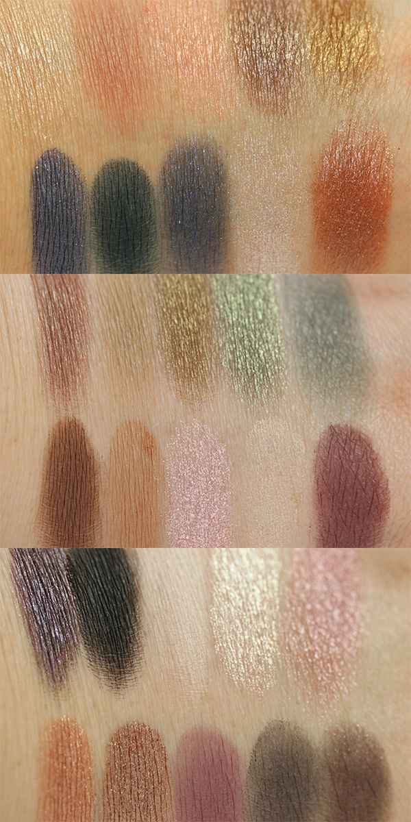 MakeUp Revolution Fortune Favours the Brave Swatches InnenAussen