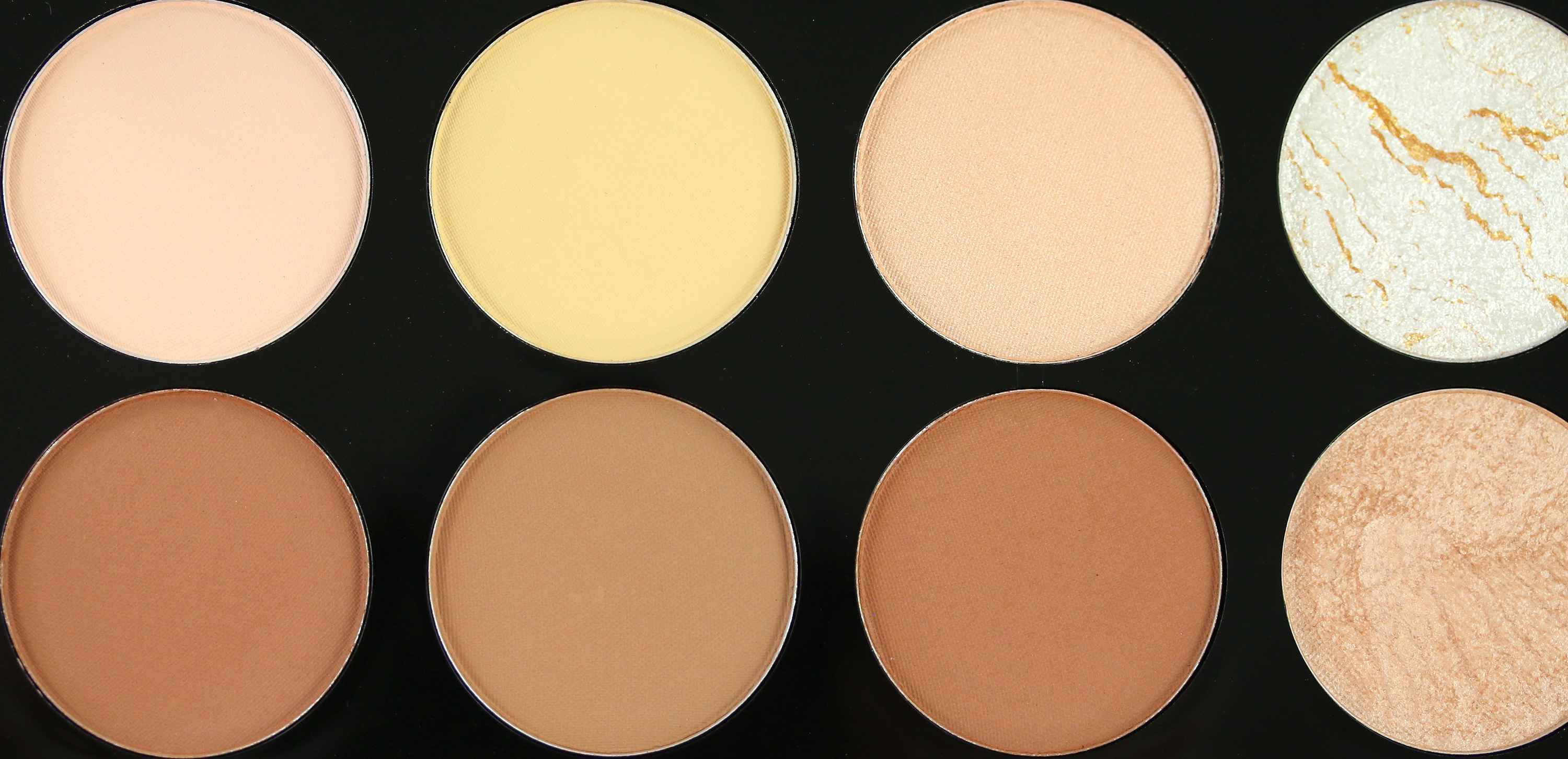 MakeUp Revolution Ultra Contour Palette Farben InnenAussen