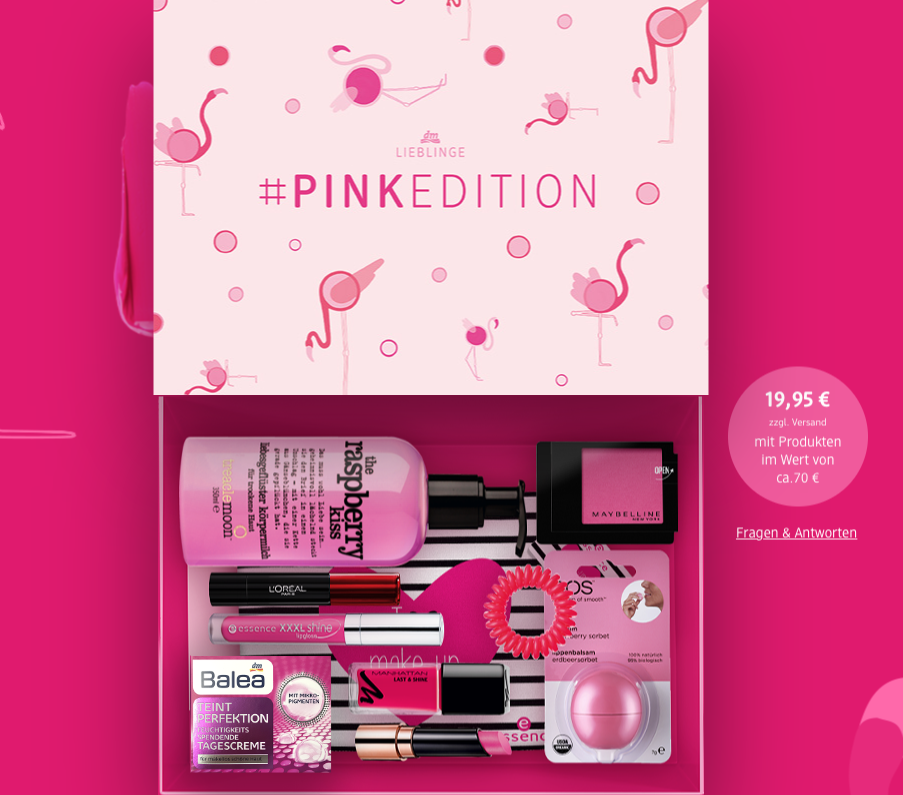 dm Lieblinge Pink Edition