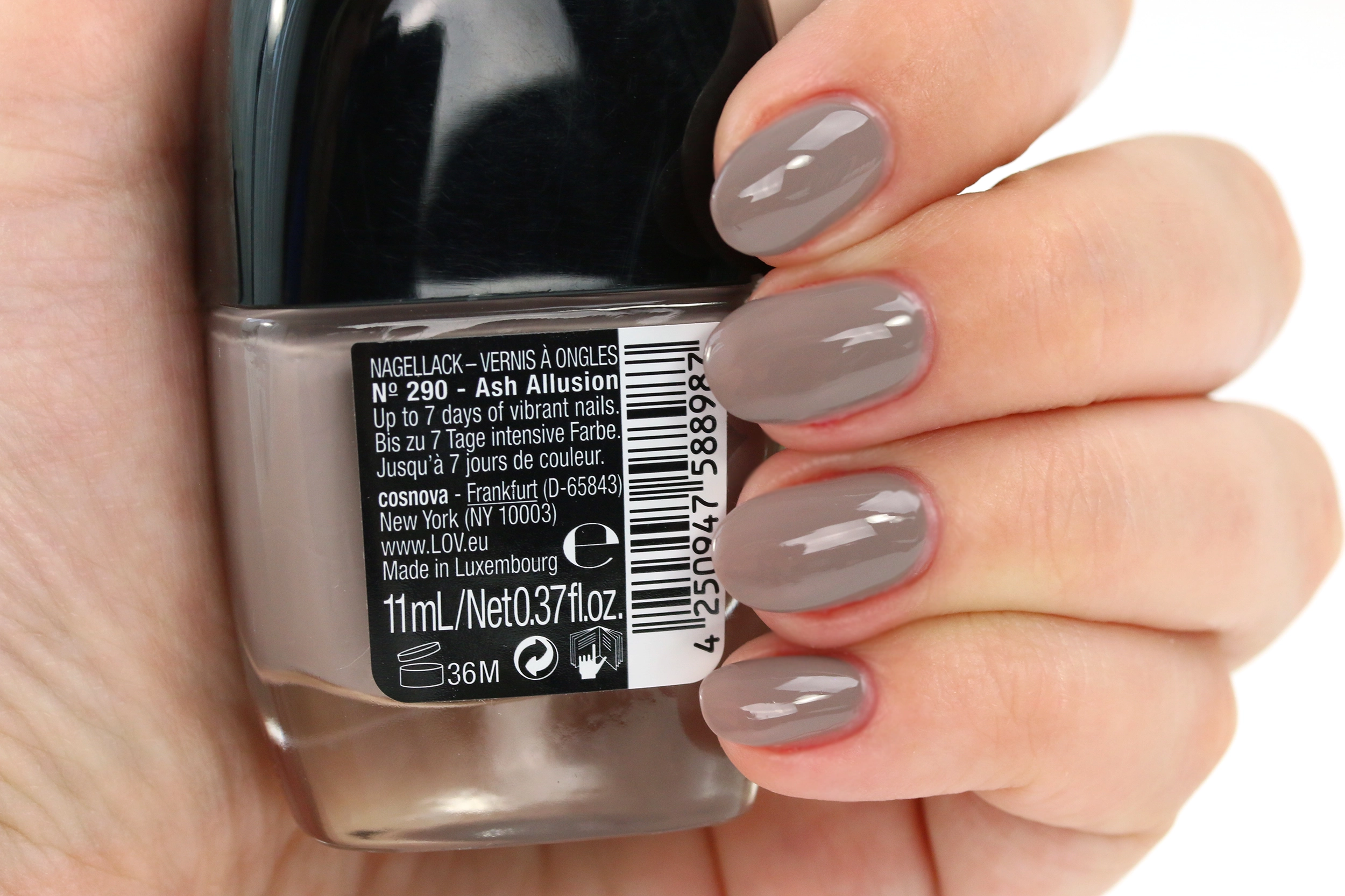 Lov Nagellack Swatches Innenaussen