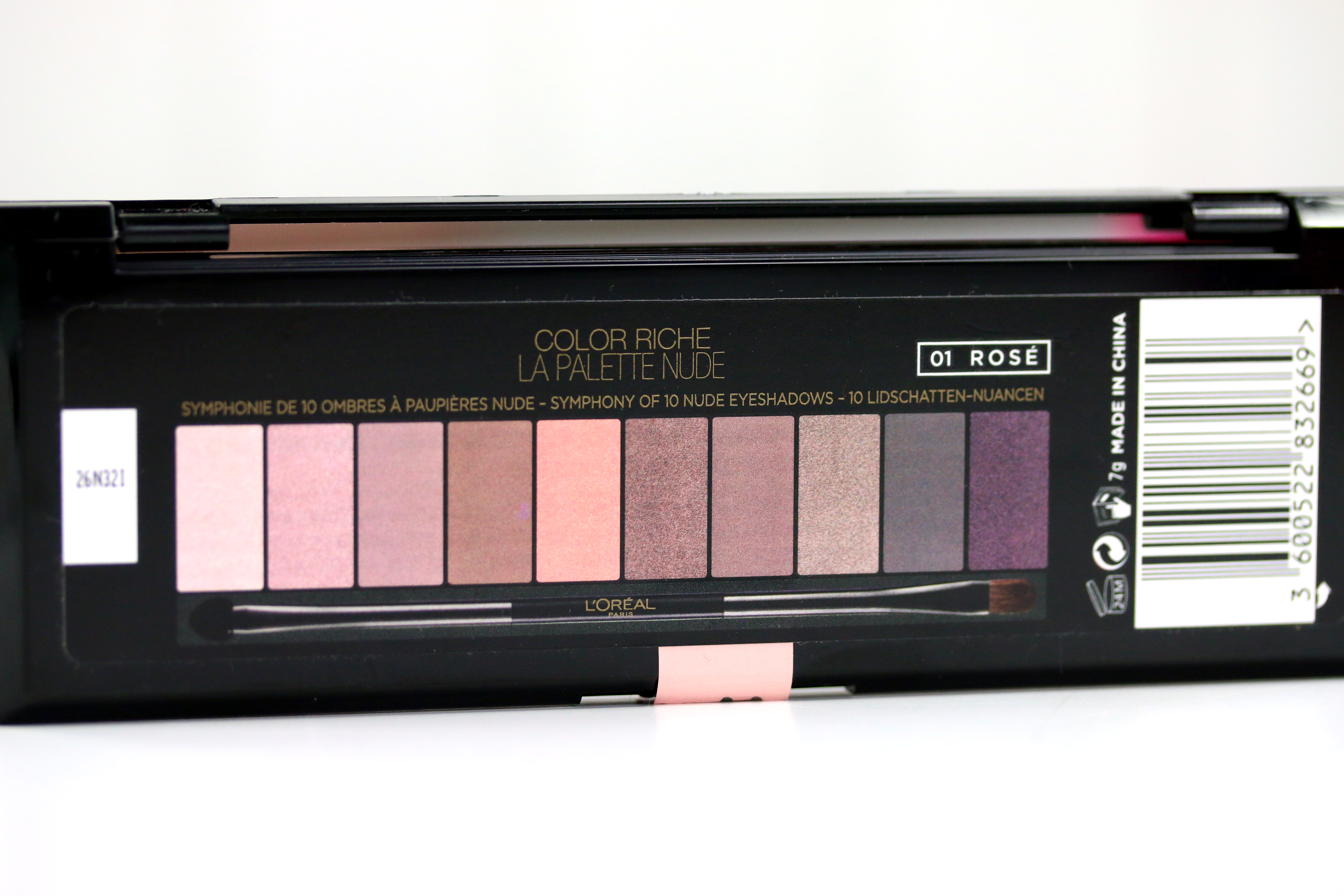 LOreal La Palette Nude Rose:Review and Swatches - Beauty 