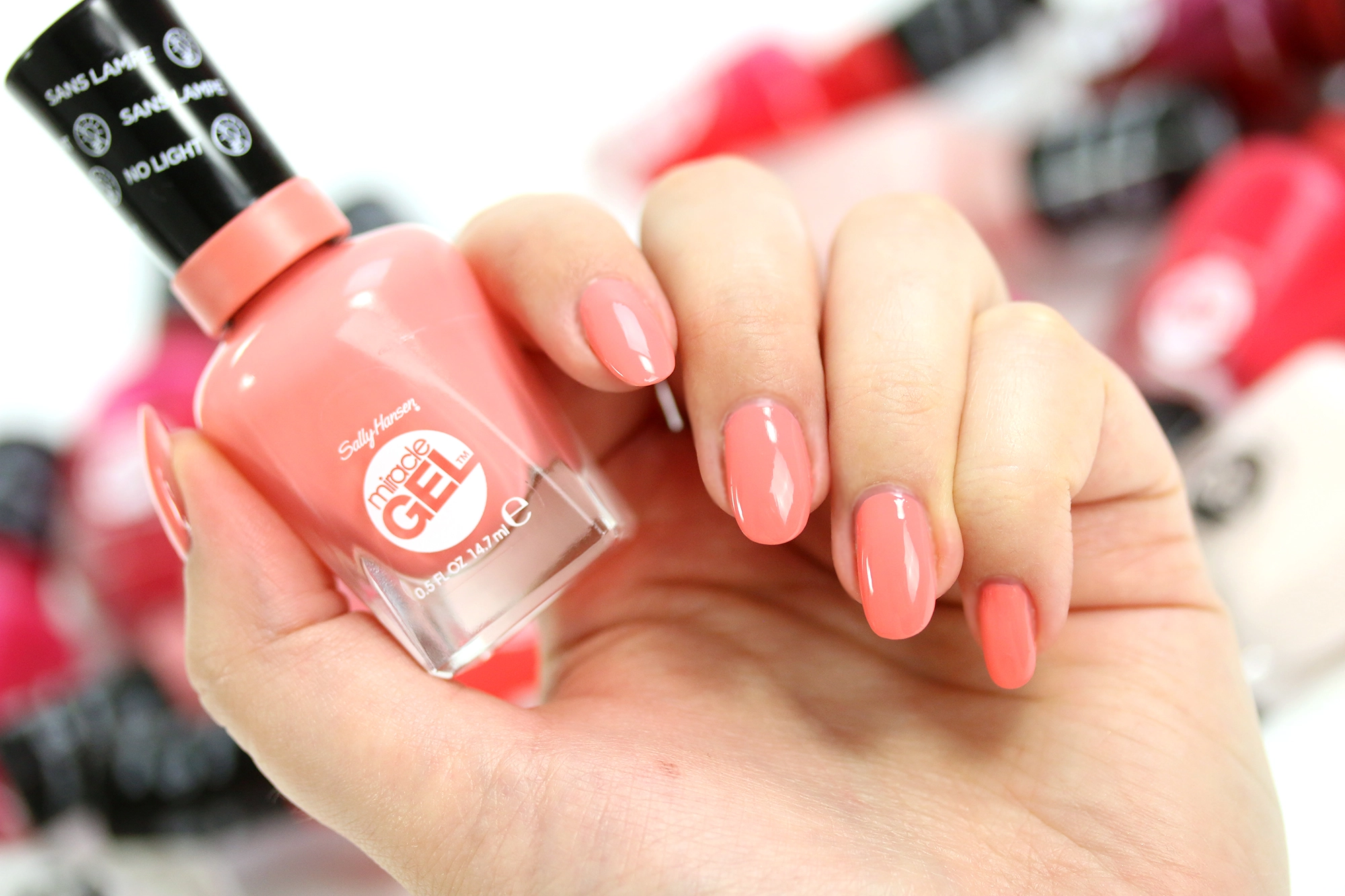 Sally Hansen Miracle Gel 380 Malibu Peach