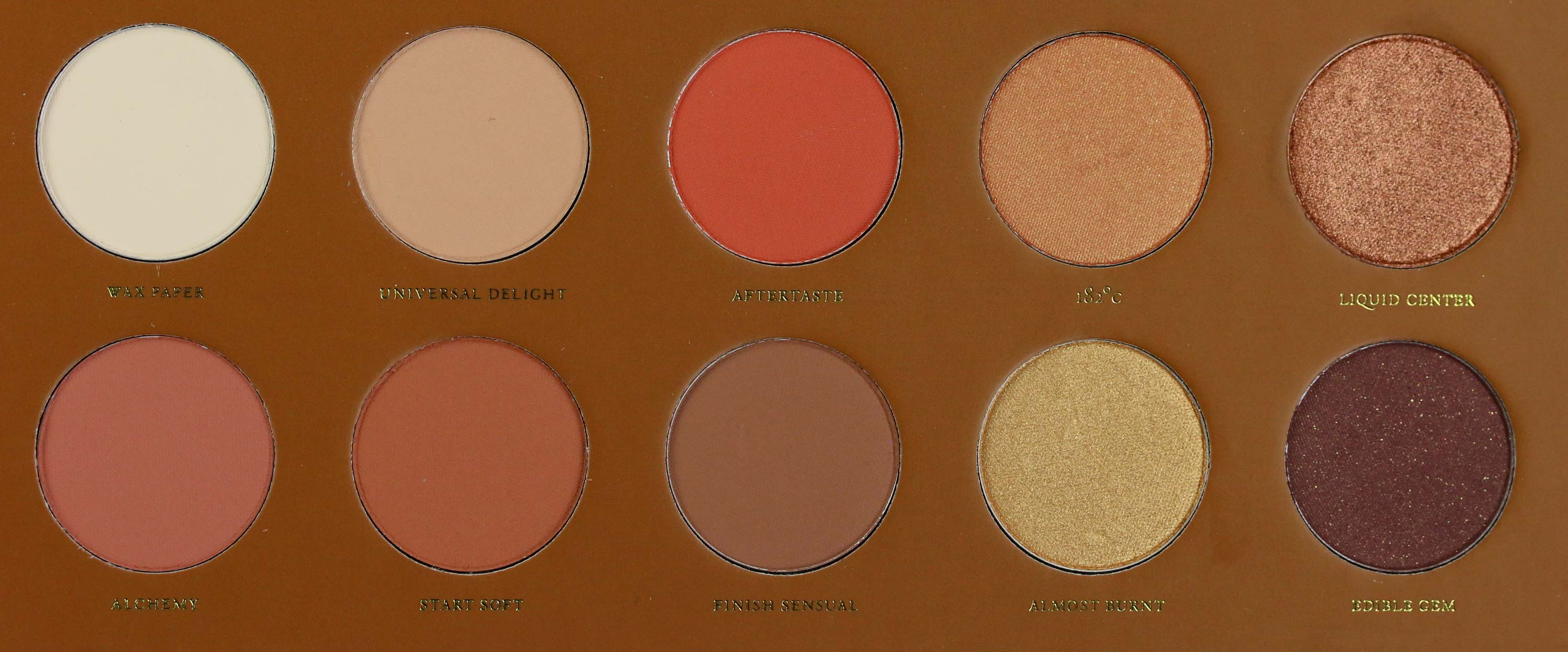 Zoeva Caramel Melange palette