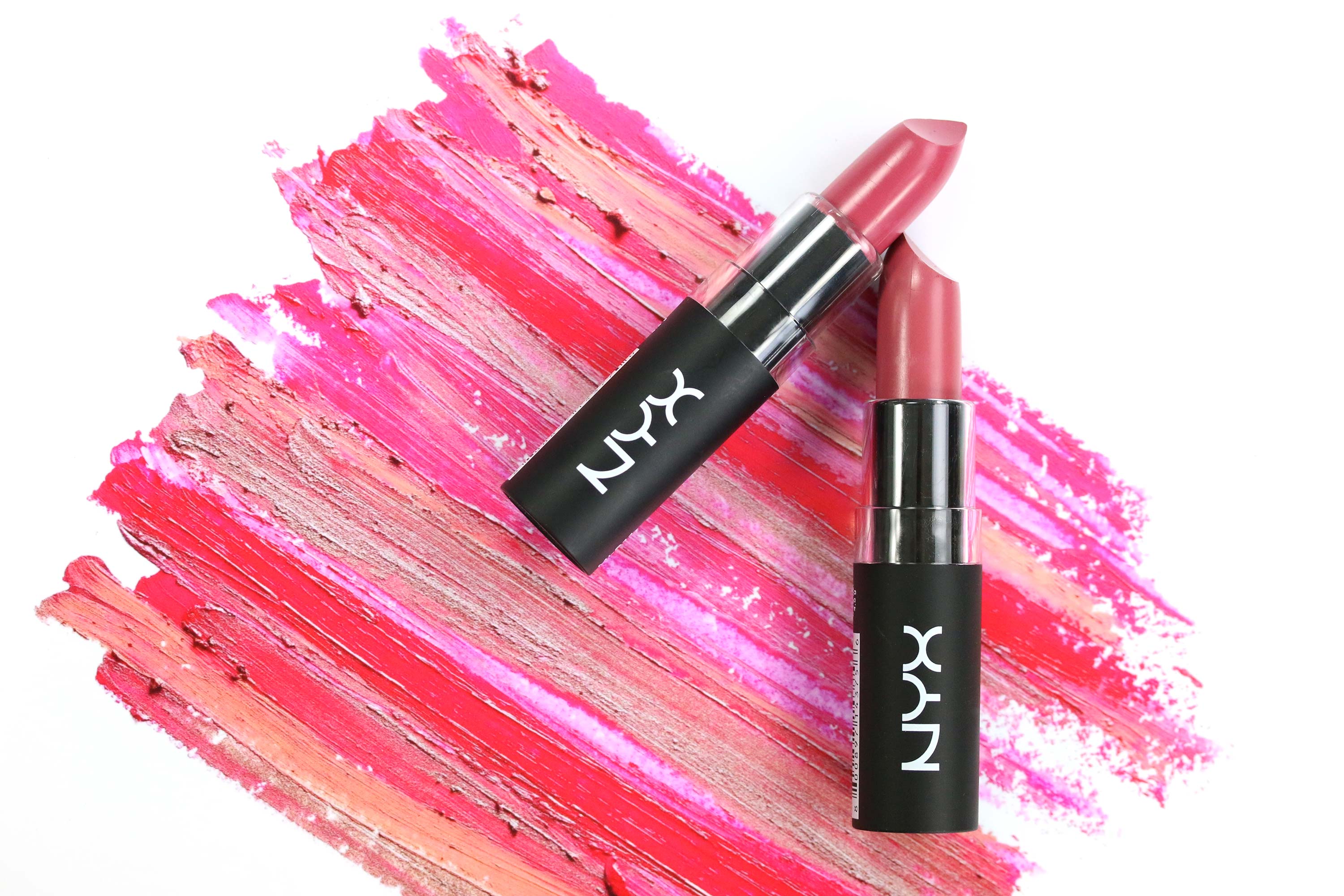 NYX Matte Lipstick in Street Cred Review & Swatches 