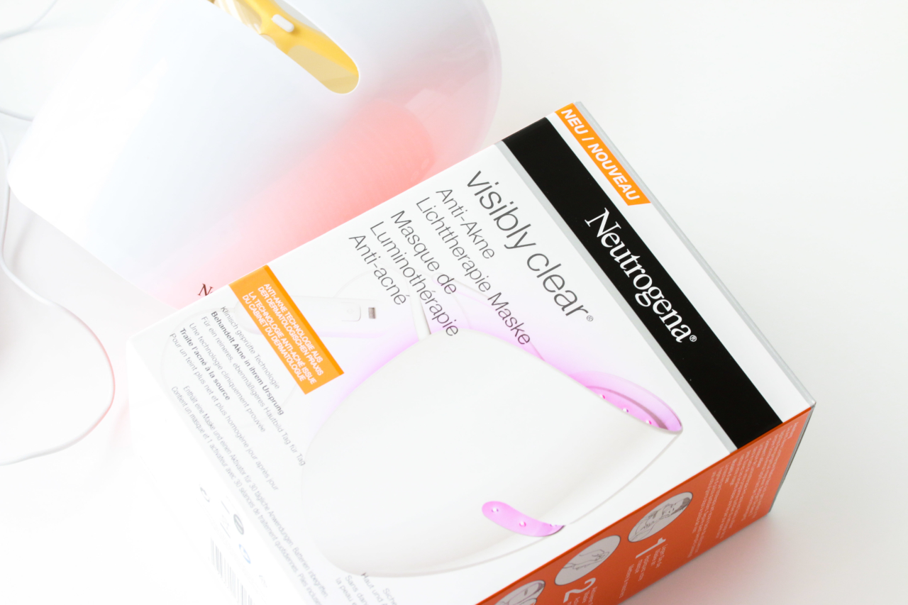 Neutrogena Visibly Clear Anti Akne Lichttherapie Maske