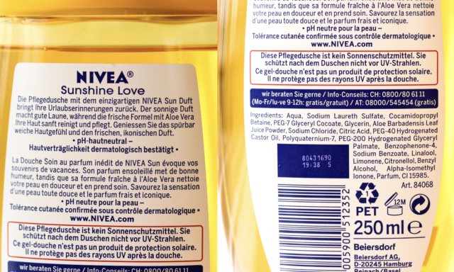 Duschgel Nivea Sun