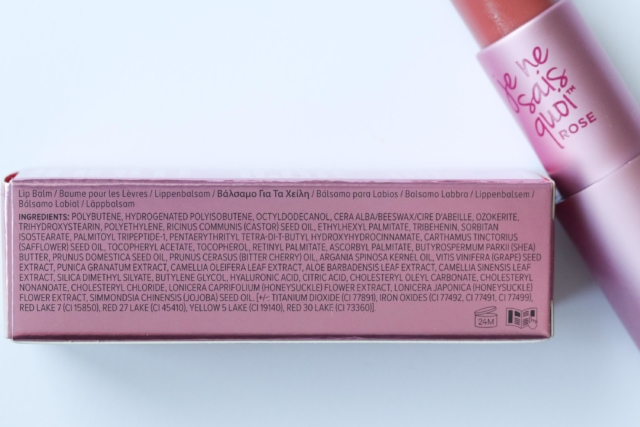 it Cosmetics Je ne sais quoi Rose Lip Balm