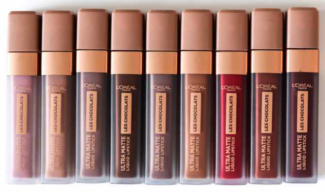 Loreal Les Chocolates Ultra Matte Liquid Lipstick